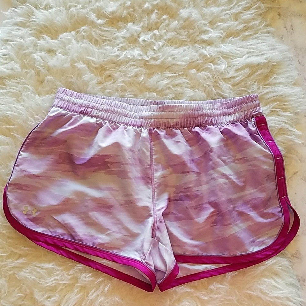 Womens Under Armour Semi-Fitted Athletic Shorts